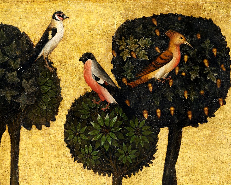 Vyšebrodský cyklus - Kristus na hoře Olivetské (detail)