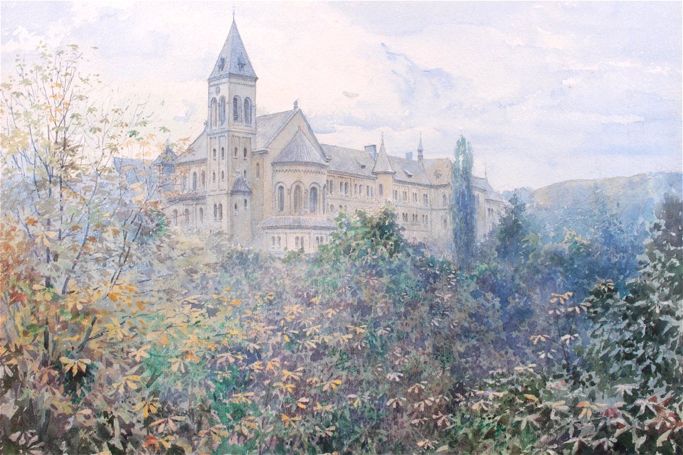 Václav Jansa - Schlossansicht
