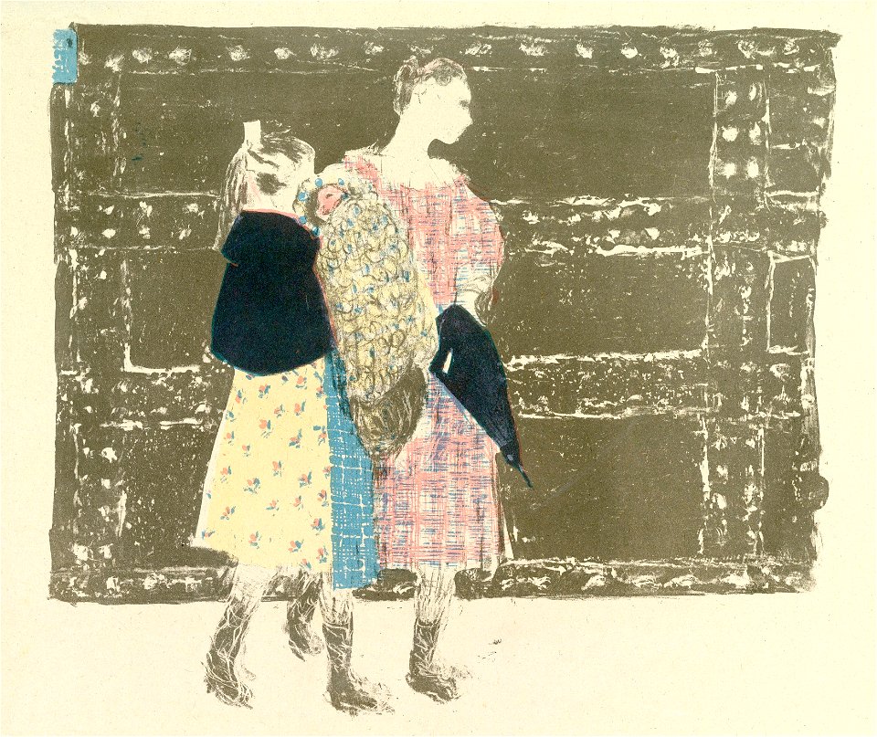 Édouard Vuillard, On the Pont de l'Europe, from the series Landscapes and Interiors, 1899