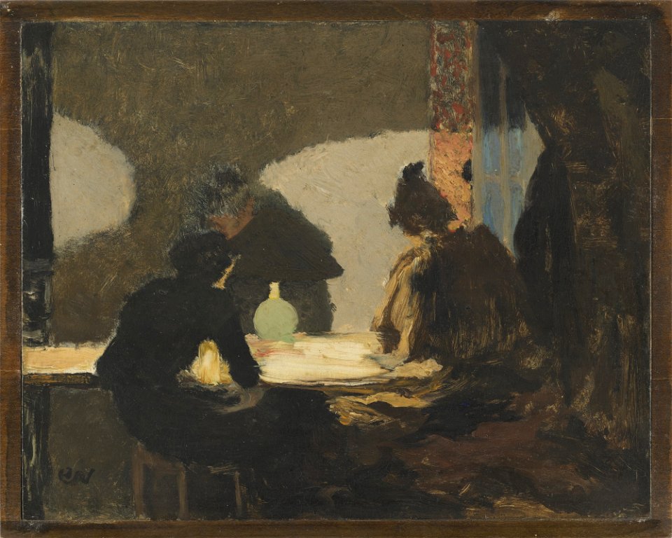 Vuillard - The Green Lamp 1893