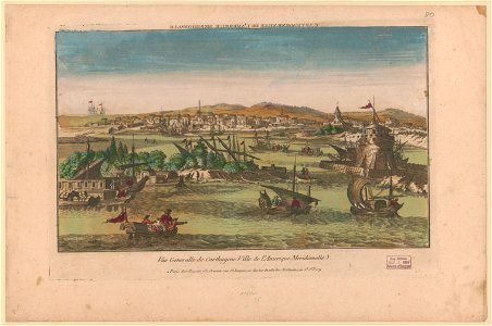 Vue Generalle de Carthagene ville de l'Amerique Meridionalle LCCN2004670358