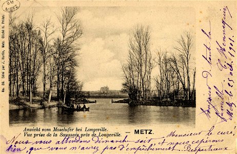 Vue prise de la Saussaie près de Longeville- Metz FIC MUT 0360