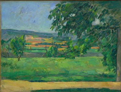 Vue prise du Jas de Bouffan, par Paul Cézanne, FWN 94