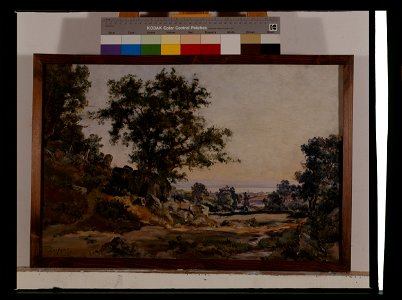 Vue prise à Pénalé près de Tréboul - Emmanuel Lansyer - musée d'art et d'histoire de Saint-Brieuc, DOC 64