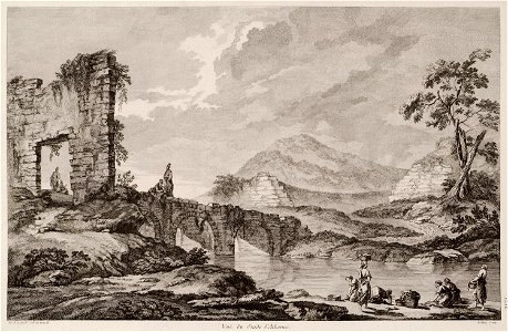 Vuë du Stade d'Athenes - Le Roy Julien David - 1770