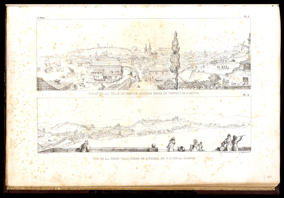 Vue de la même ville, prise de l'Égliese de N. D. de la Gloire (2), da Coleção Brasiliana Iconográfica