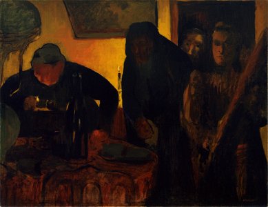 Vuillard - Dinnertime c. 1889