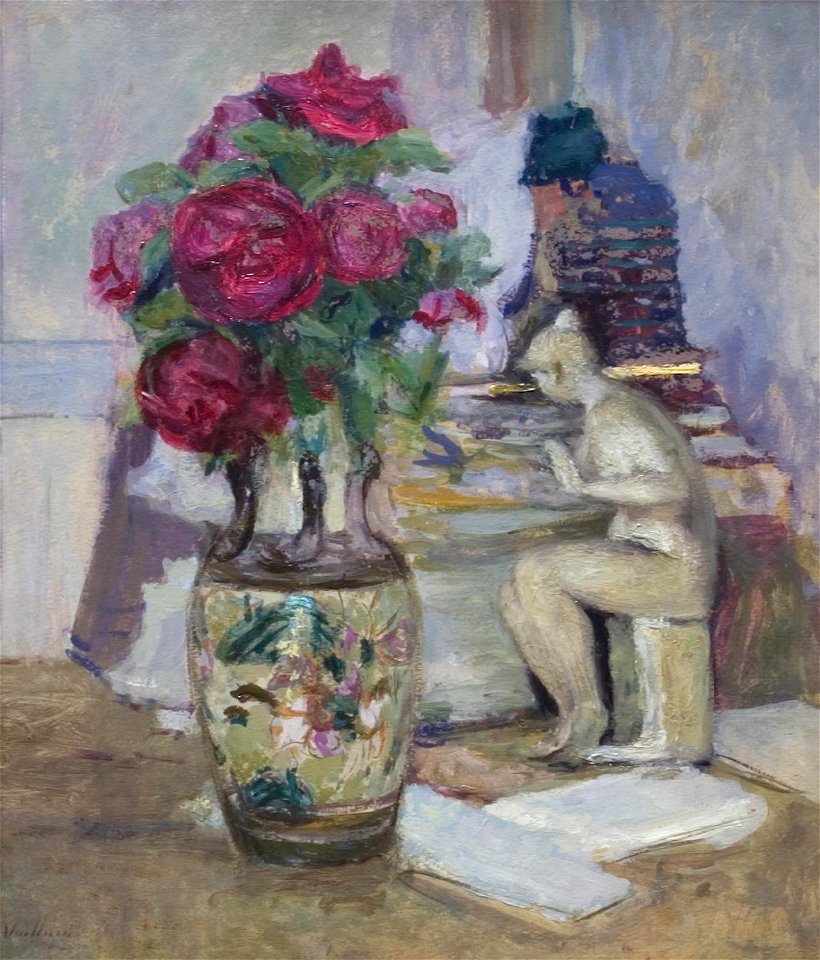 Vuillard - Flowers with Leda, 1900-1901