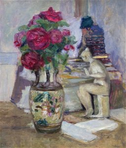 Vuillard - Flowers with Leda, 1900-1901