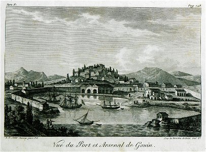 Vue du port et Arsenal de Gouin - Grasset De Saint-sauveur André - 1800