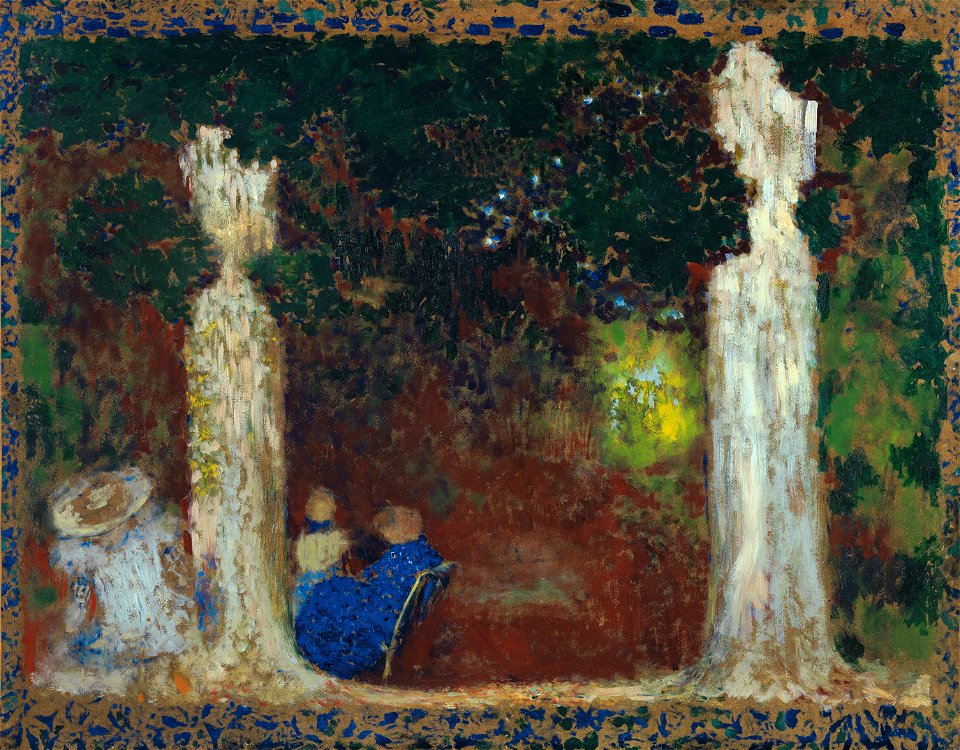 Vuillard - Beneath the Trees, 1897 - 1899