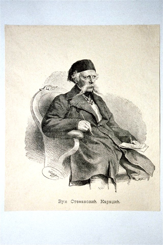 Vuk Karadzic Kriehuber
