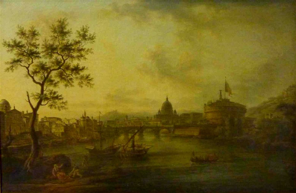 Vue de Rome sous l'occupation française