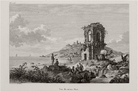 Vue du même port - Choiseul-gouffier Gabriel Florent Auguste De - 1782