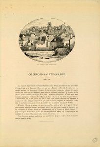 Vue générale de Sainte-Croix - Fonds Ancely - B315556101 A LAFOND 1 004