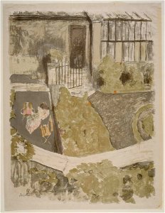 Vuillard - Le Jardin devant l' Atelier, 1901
