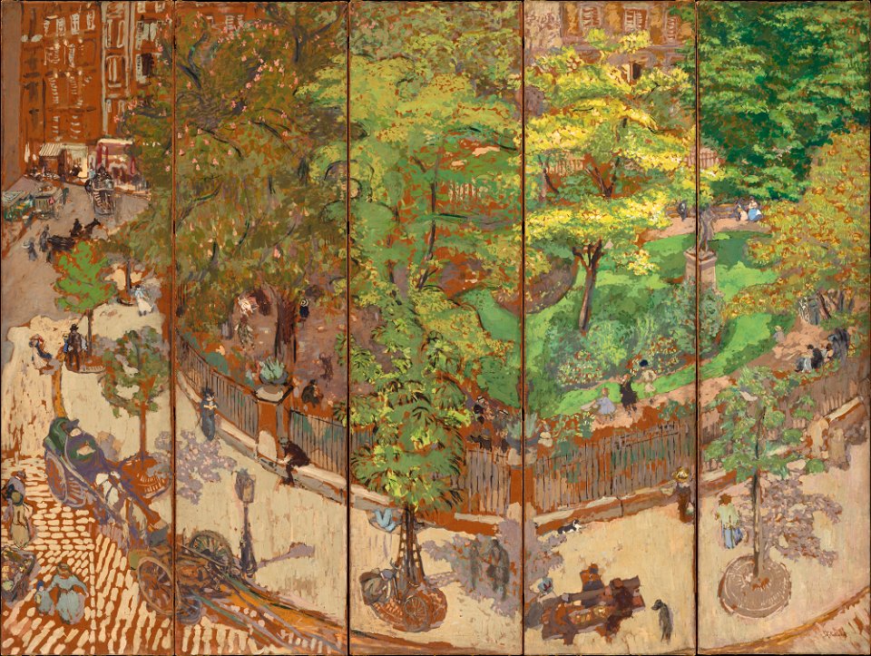 Edouard Vuillard, Place Vintimille, 1911 - National Gallery of Art