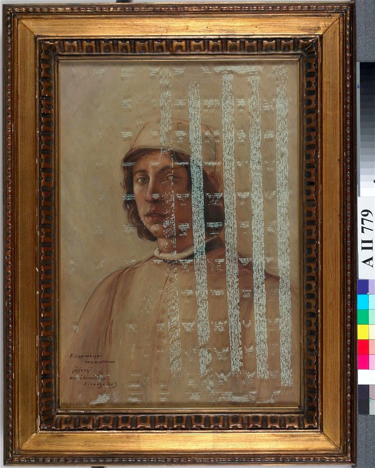 Väinö Hämäläinen - Filippo Lippin omakuva, kopio - A II 779 - Finnish National Gallery