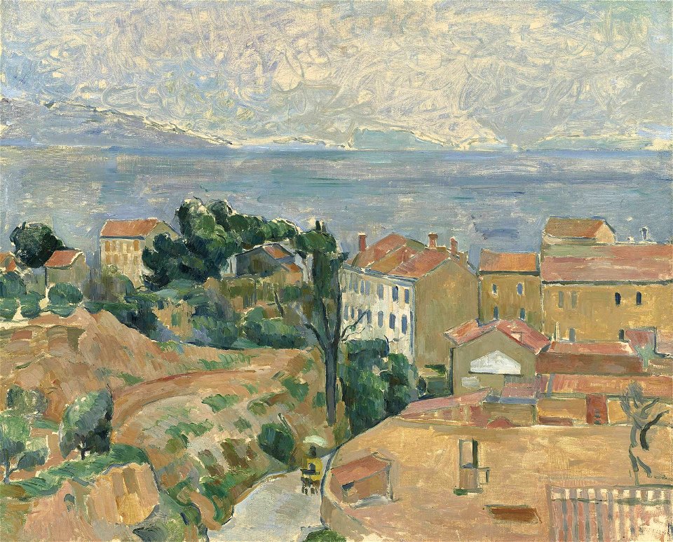 Vue sur l'Estaque, par Paul Cézanne, Christie's
