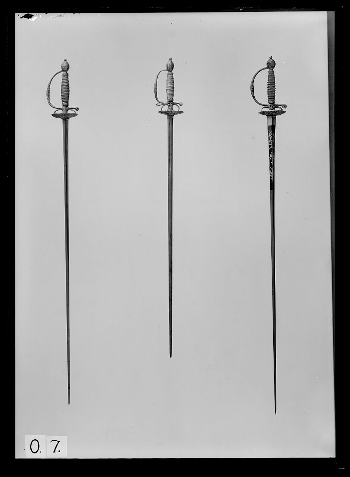 Värja, 1700-t - Livrustkammaren - 52145
