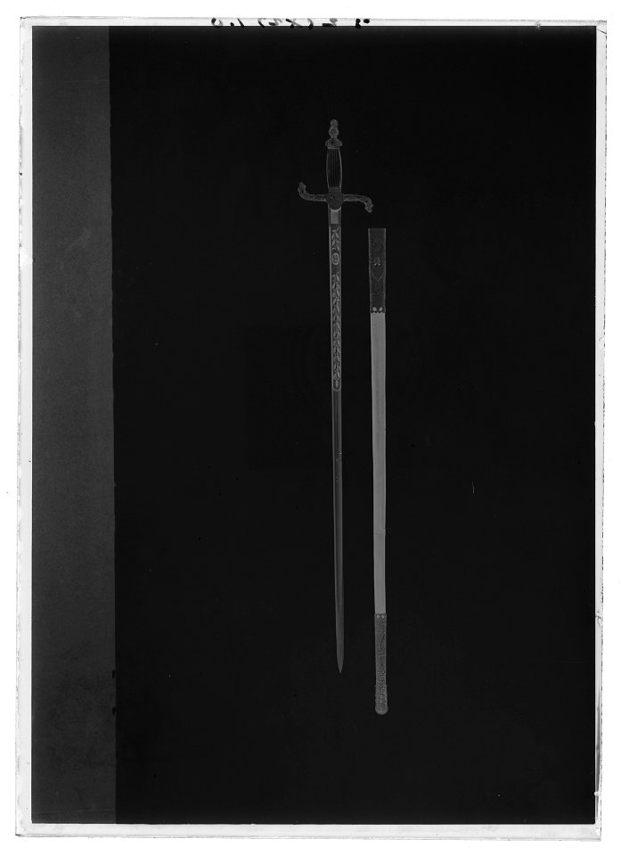 Värja - Livrustkammaren - 61322-negative