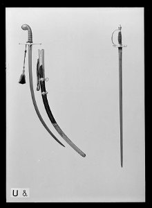 Värja, Tyskland ca 1800, möjligen till ordensdräkt, Karl XIIIs orden, Sverige - Livrustkammaren - 26470