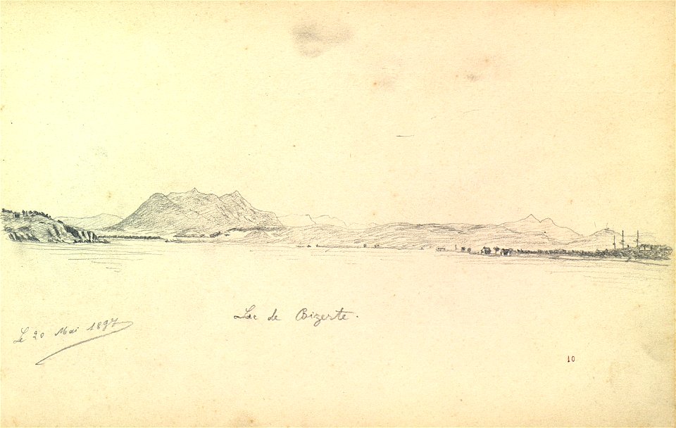 Vue du lac de Bizerte