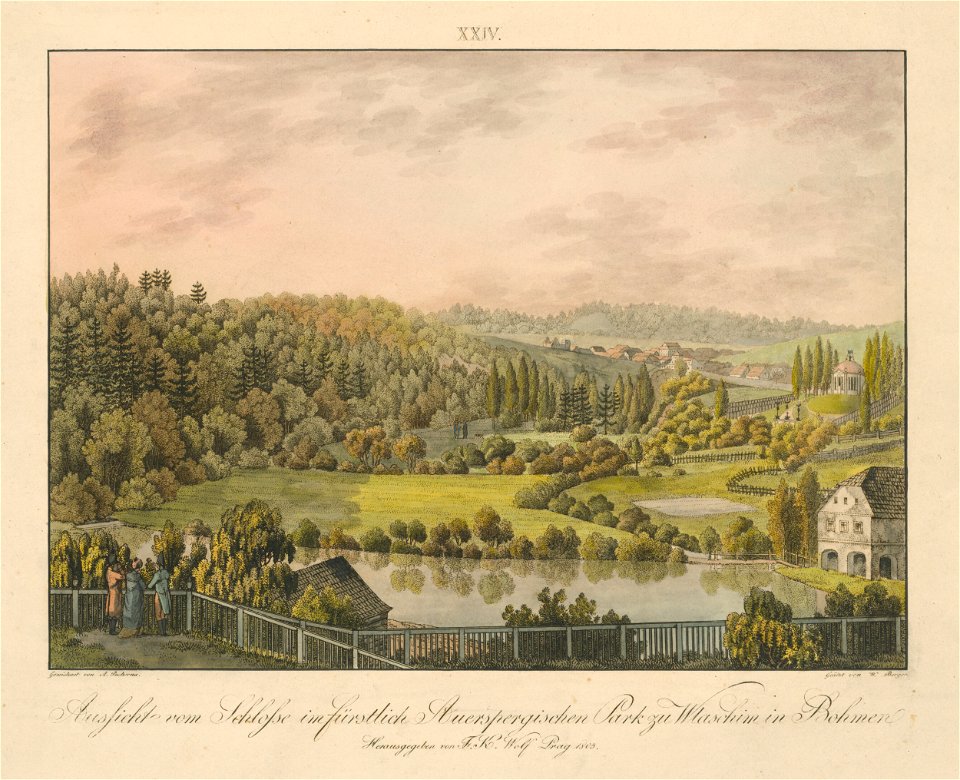 Václav Berger - Vlašimský park - G 480 - Slovak National Gallery