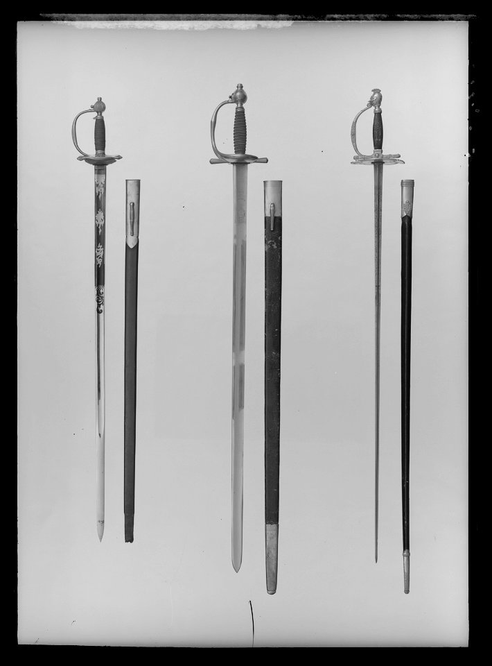 Värja av kavalleriofficerstyp, Sverige ca 1790-talets mitt - Livrustkammaren - 53039