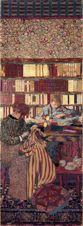 Vuillard - Personnages dans un intérieur. Le travail, 1896