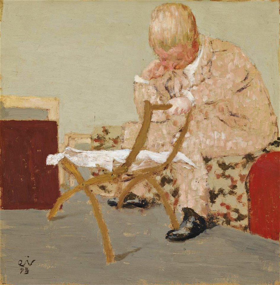Vuillard - Reading the Newspaper, 1893