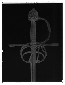 Värja, Frankrike - Livrustkammaren - 79519-negative