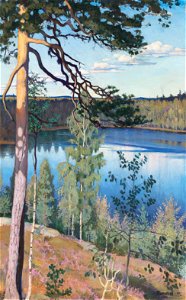 Väinö Blomstedt - Lake in the Wilderness