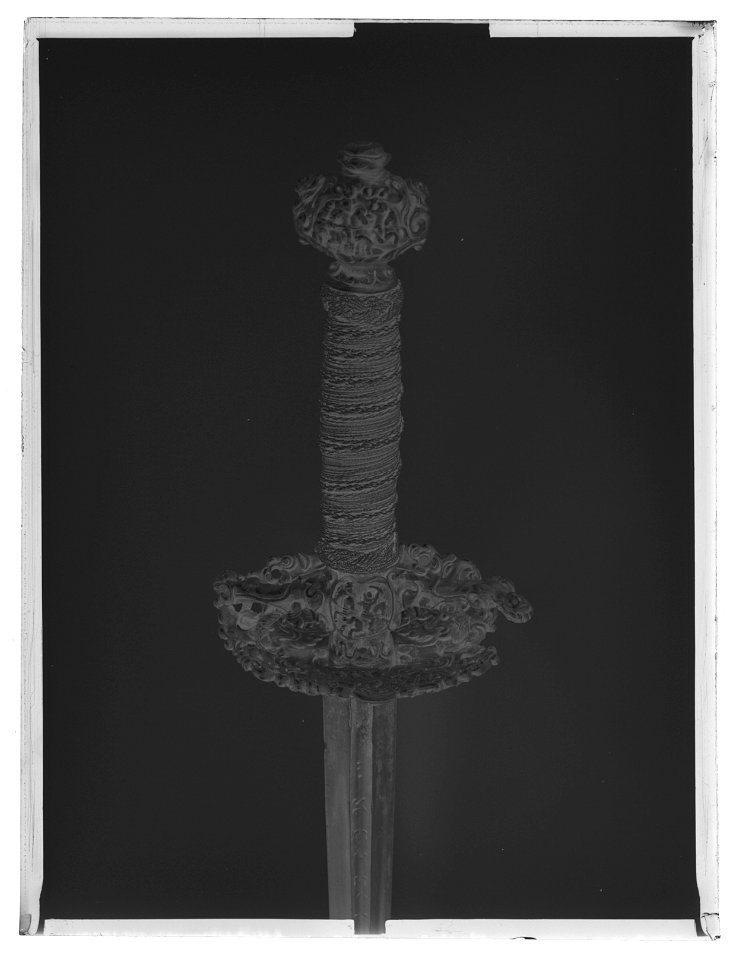 Värja, Frankrike, 1650 c - Livrustkammaren - 79777-negative