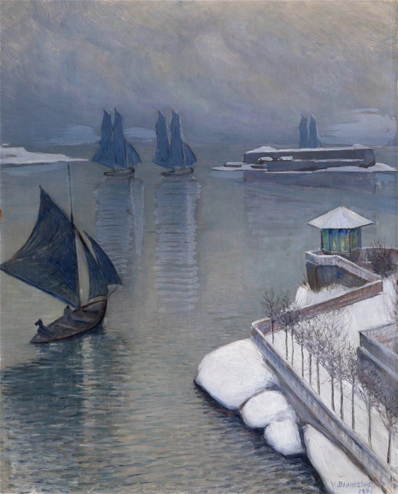 Väinö Blomstedt - First Snow