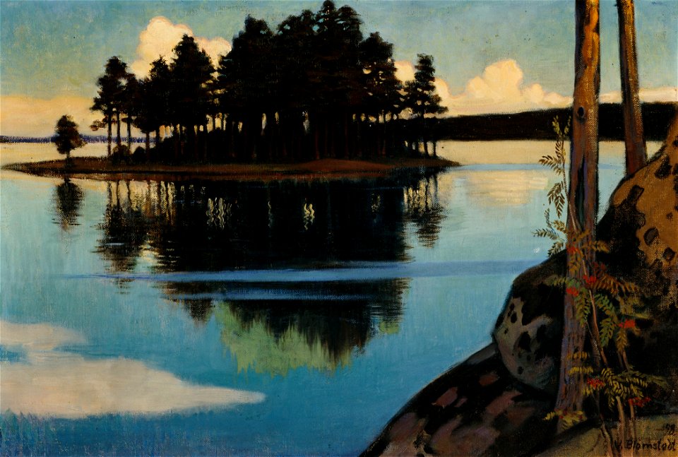 Väinö Blomstedt - Sunset