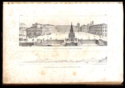 Vue générale de la ville, du côté de la mer (1), da Coleção Brasiliana Iconográfica