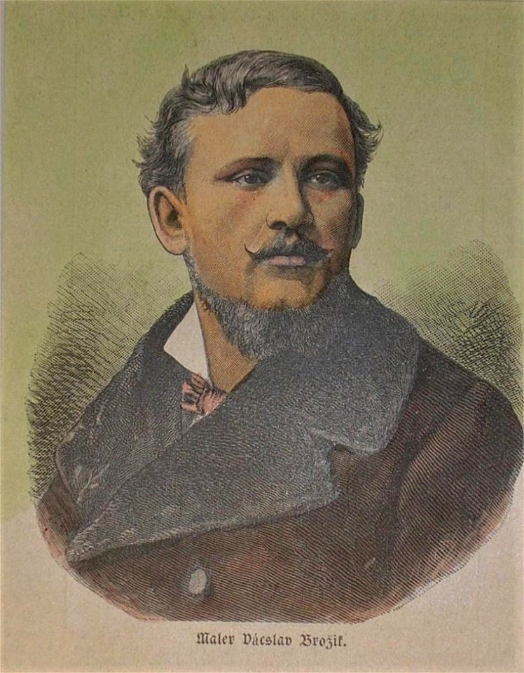 Václav Brožík 1884
