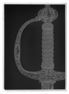 Värja, Frankrike, 1650-tal - Livrustkammaren - 26899-negative
