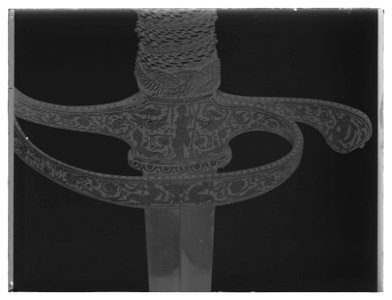 Värja, Frankrike, 1650-tal - Livrustkammaren - 45157-negative