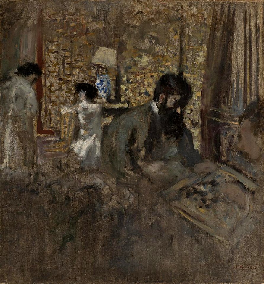 Vuillard - The Game of Checkers, ca. 1905