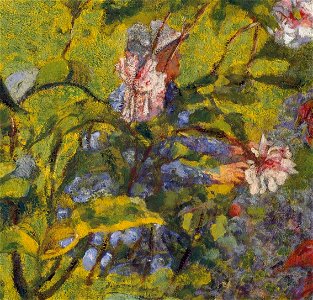 Vuillard, Detail Garden of Vaucrasson