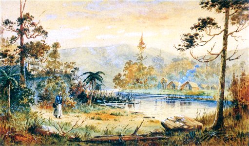 W Gunn - Untitled (Rotoiti area) 