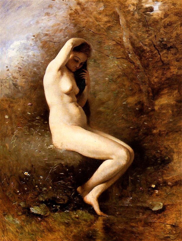 Vénus au bain – Jean-Baptiste Camille Corot