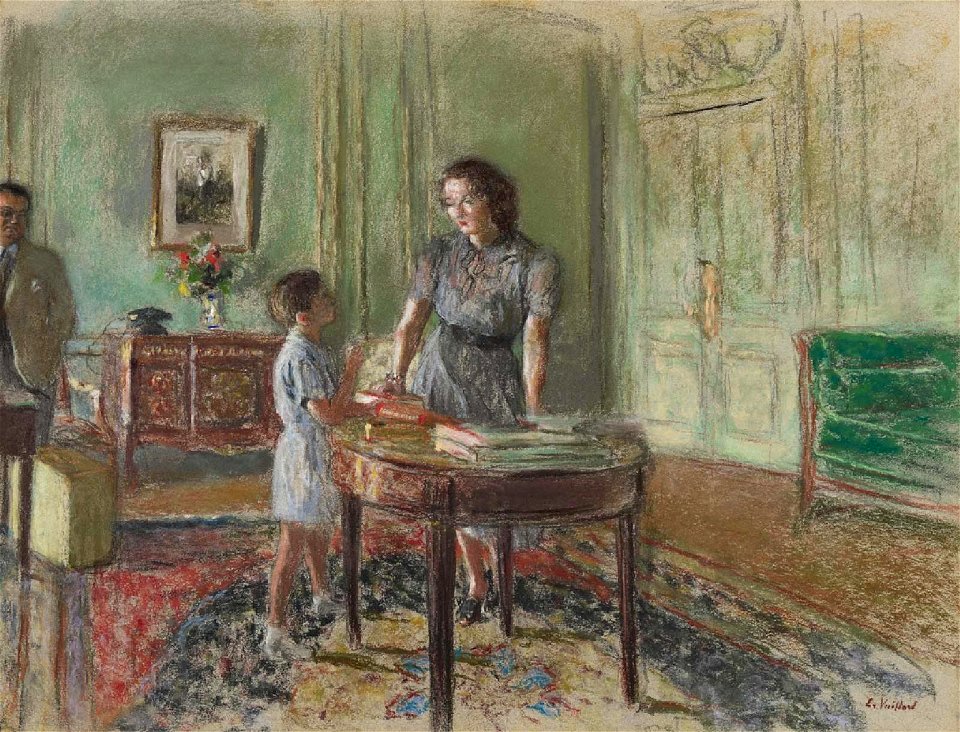 Vuillard - The Family of Edward G. Robinson, 1939