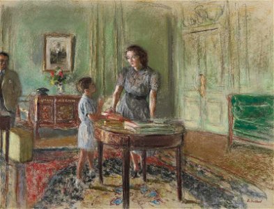 Vuillard - The Family of Edward G. Robinson, 1939