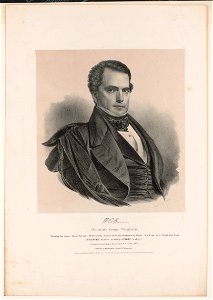 W.C. Rives, senator from Virginia - from life & on stone by Chs. Fenderich, Washington City ; printed by P.S. Duval lith. Philada. LCCN2017657778
