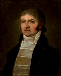Východoslovenský maliar - Portrét muža v bielej veste - O 2907 - Slovak National Gallery