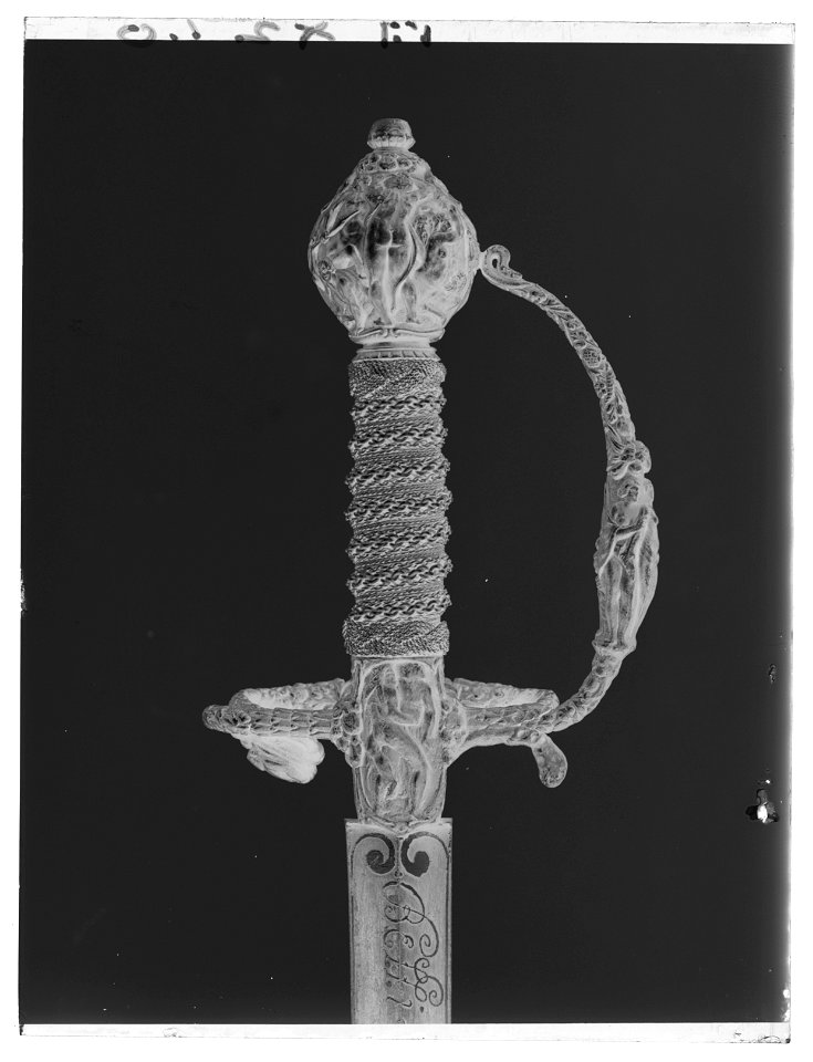 Värja, Frankrike 1658-1659 - Livrustkammaren - 2527-negative