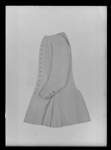 Väst till Karl XIIs uniform från Fredrikshald 1718 - Livrustkammaren - 35856